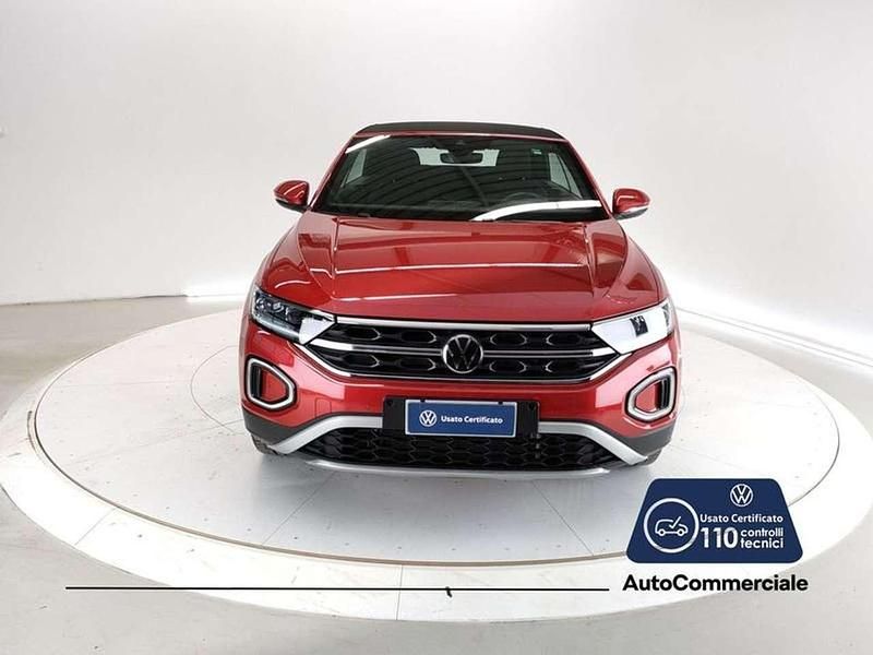 Usata VW T-Roc Cabriolet Style 150 CV (110 kW) 2024 Rosso Cabrio