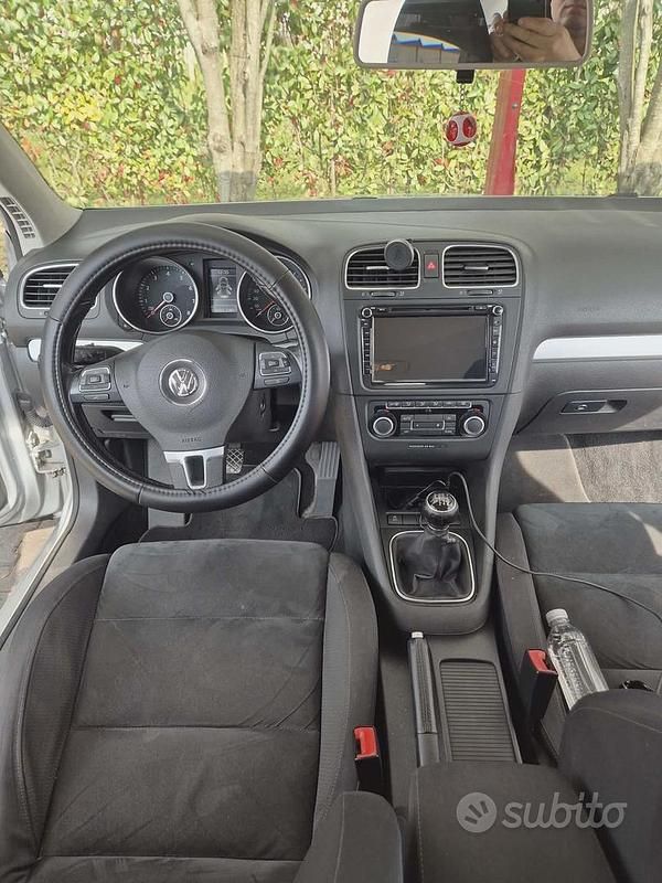 Usata VW Golf VI 160 CV (117 kW) 2011 Grigio Utilitaria