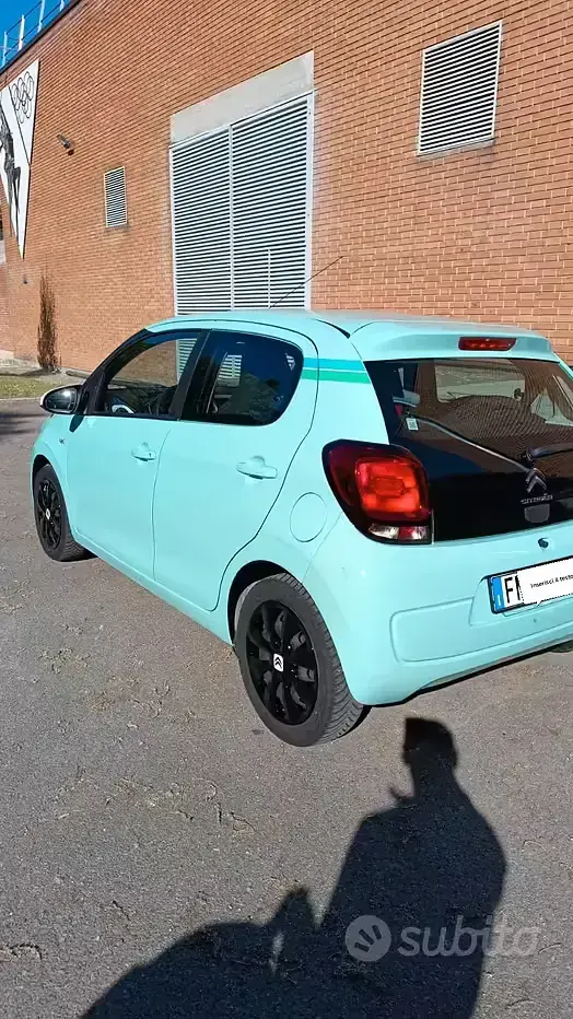 Usata Citroën C1 69 CV (50 kW) 2018 Verde Utilitaria