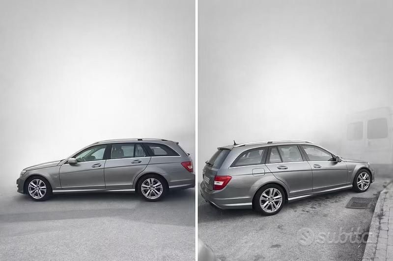 Usata Mercedes C220 Avantgarde 2012 Grigio Station wagon