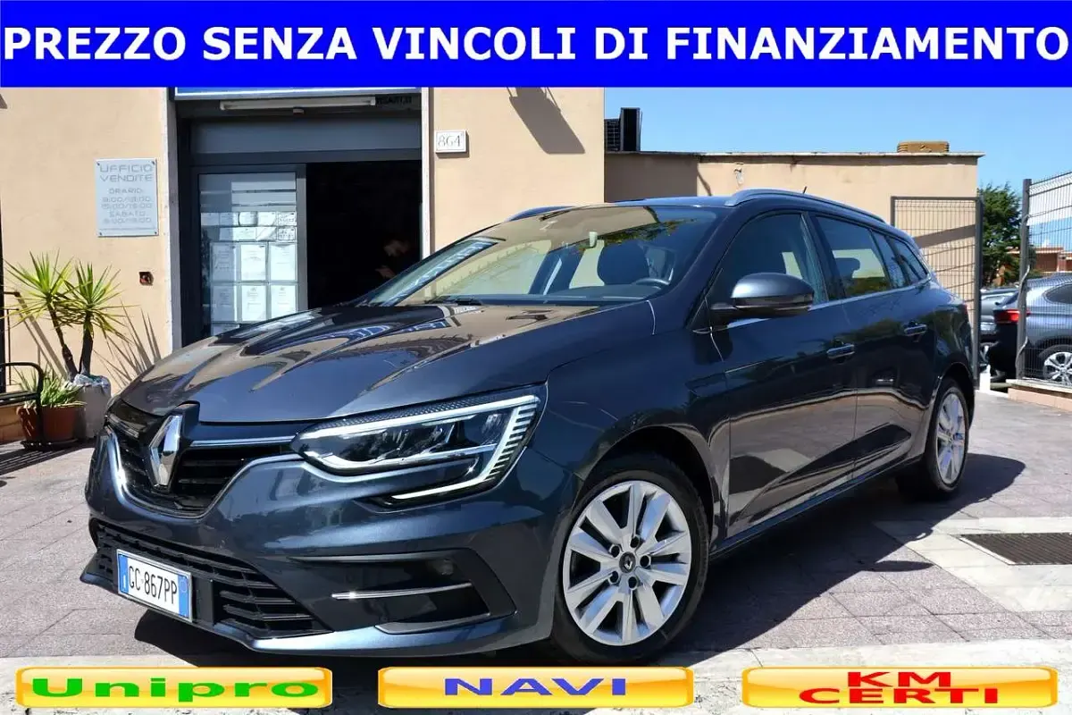 Usata Renault Mégane GrandTour 116 CV (85 kW) 2020 Grigio Station wagon