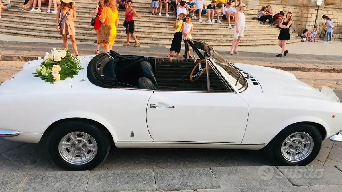 Usata Fiat 124 Spider Sport 1970 Bianco Cabrio