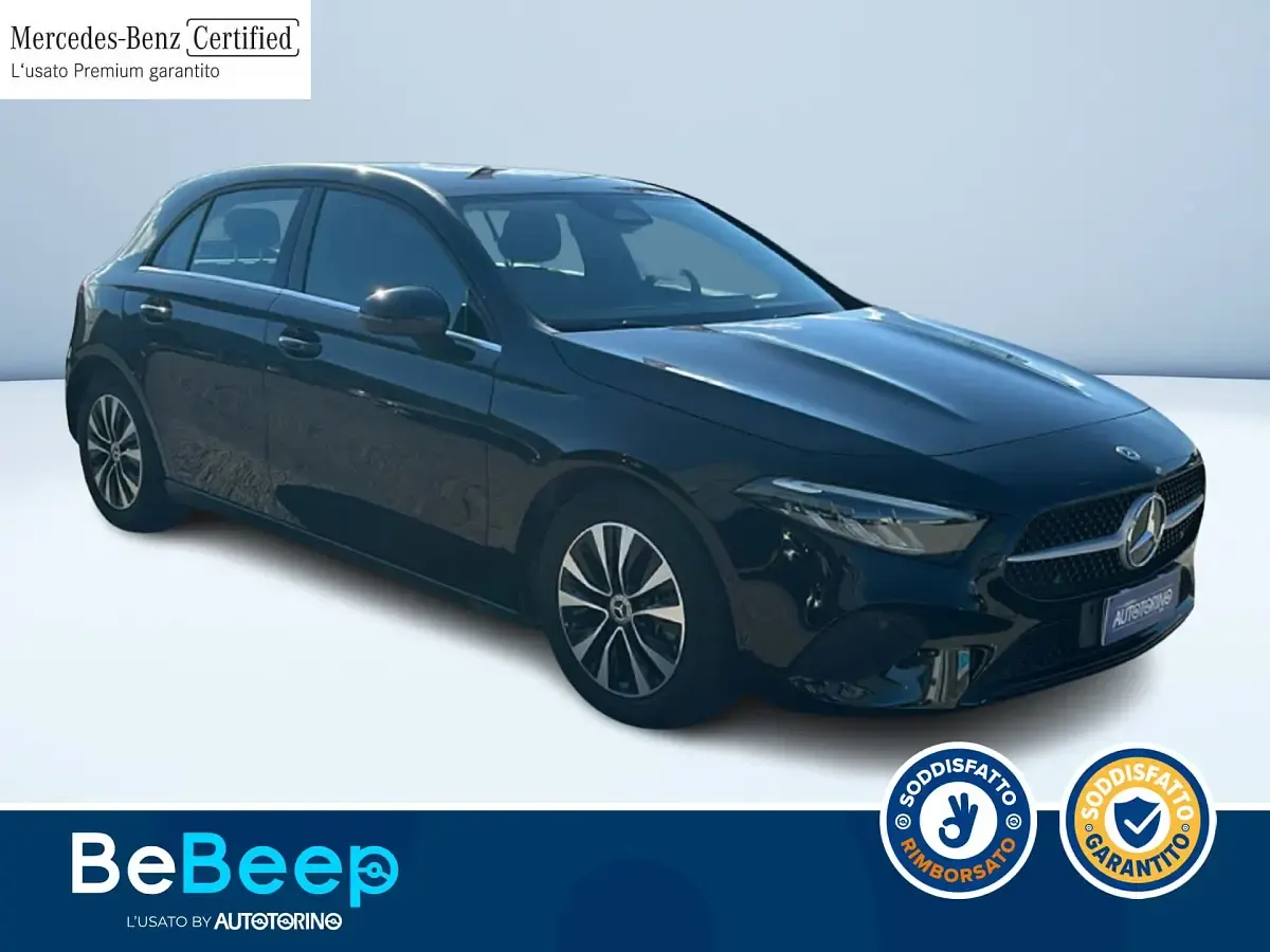 Usata Mercedes A180 Advanced 116 CV (85 kW) 2025 Nero metallizzato Berlina