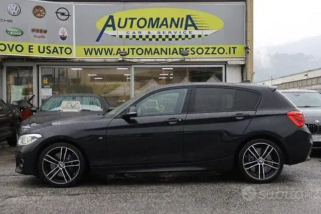 Usata BMW 116 M Sport 116 CV (85 kW) 2019 Nero Utilitaria