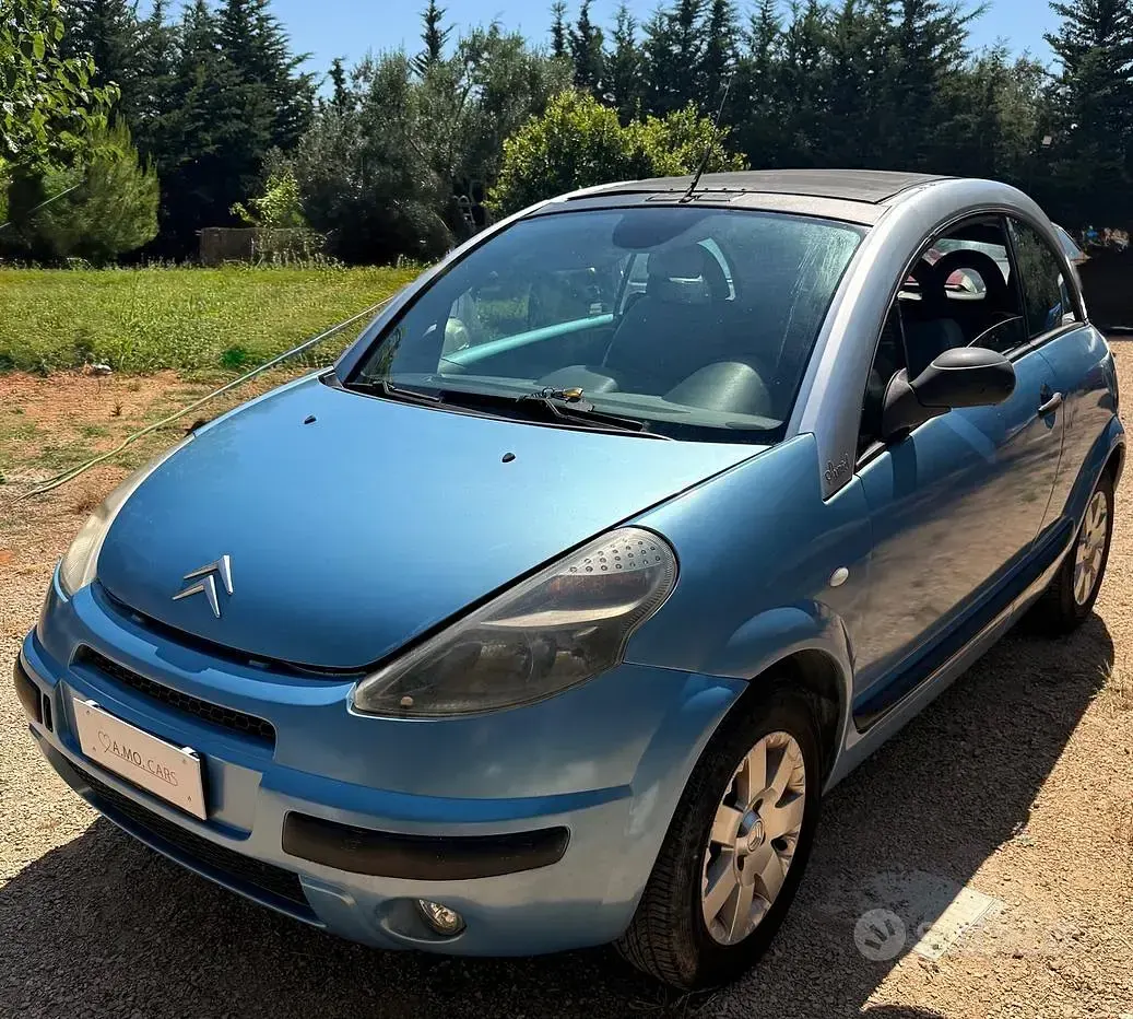 Usata Citroën C3 Pluriel 73 CV (53 kW) 2004 Bluazzurro Cabrio