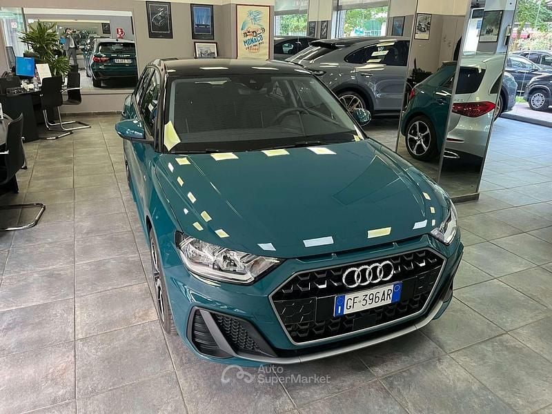 Usata Audi A1 Sportback Advanced 150 CV (110 kW) 2020 Verde Utilitaria