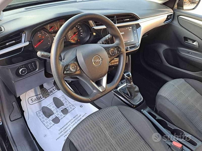 Usata Opel Corsa Edition 75 CV (55 kW) 2019 Nero Utilitaria