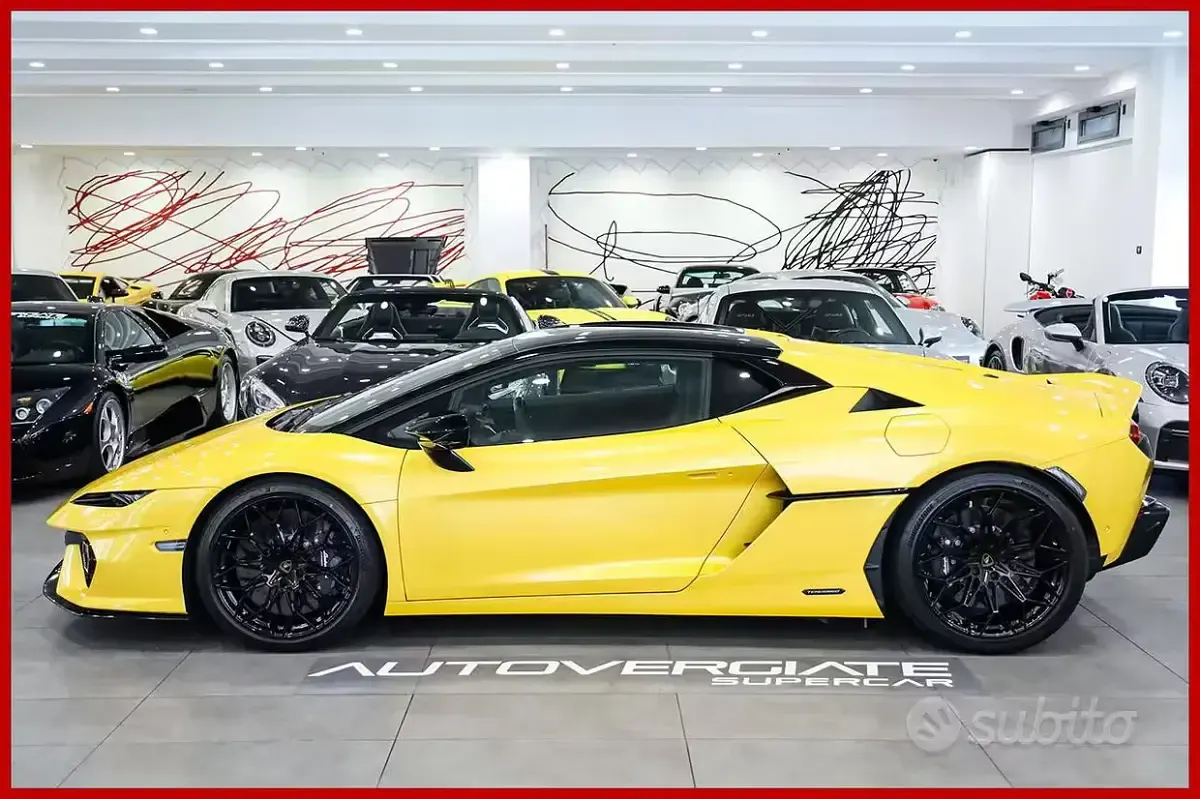 Nuova Lamborghini Temerario 799 CV (587 kW) 2026 Giallo Coupé
