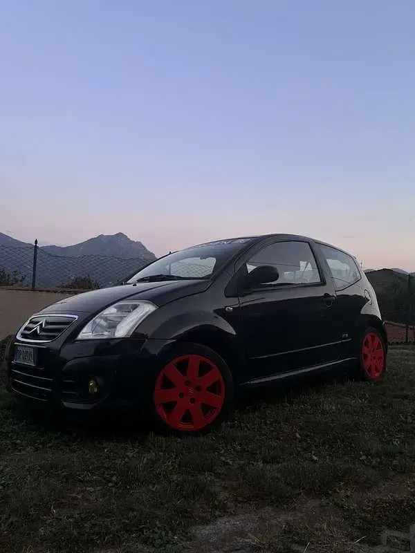 Usata Citroën C2 VTR Sport 73 CV (53 kW) 2009 Nero Utilitaria