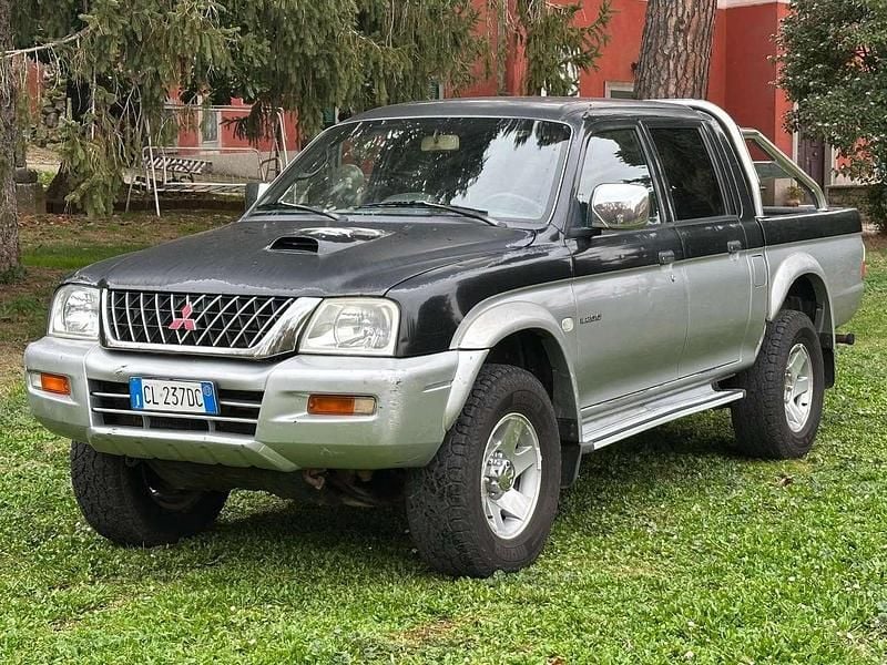 Usata Mitsubishi L200 116 CV (85 kW) 2003 Nero Pick-up