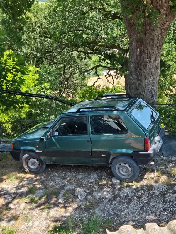 Usata Fiat Panda 4x4 45 CV (33 kW) 2000 Verde Utilitaria
