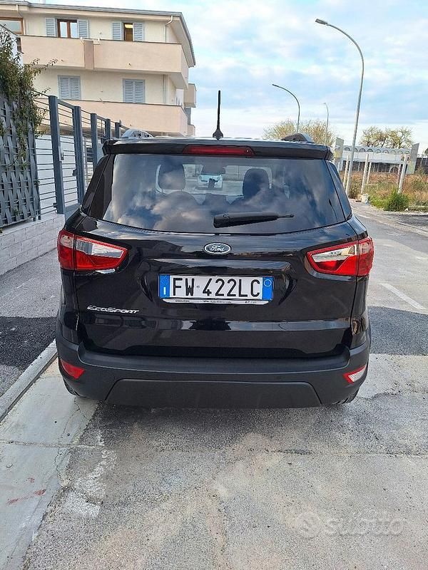 Usata Ford Ecosport 125 CV (91 kW) 2019 Nero SUV