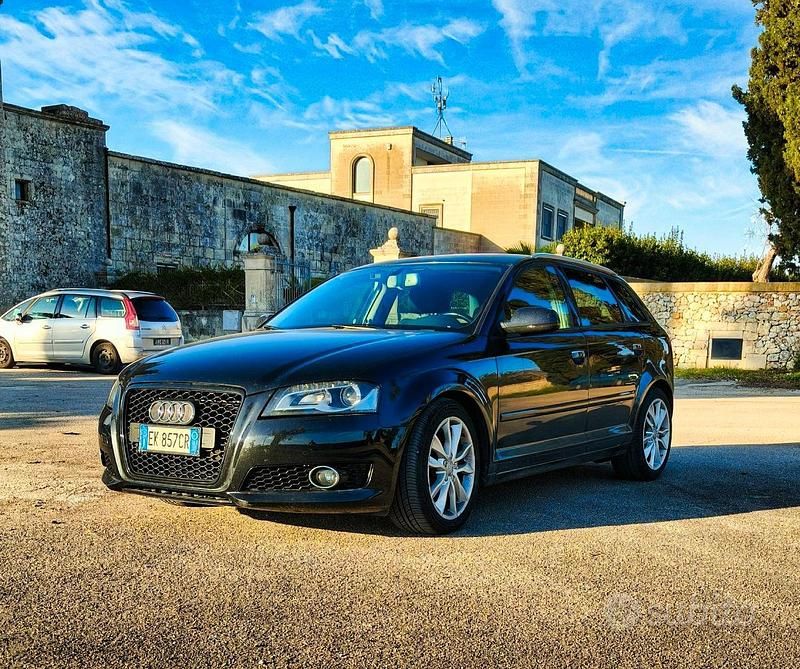 Usata Audi A3 2011 Nero Utilitaria