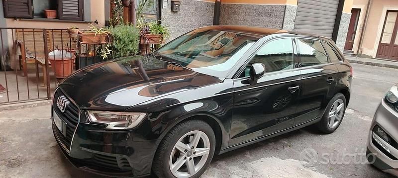 Usata Audi A3 Sportback 2017 Nero Utilitaria