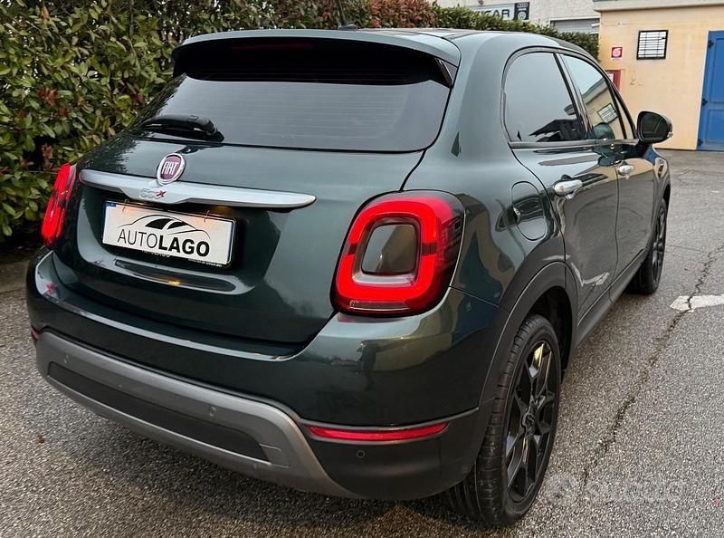 Usata Fiat 500X Cross 120 CV (88 kW) 2019 Verde SUV