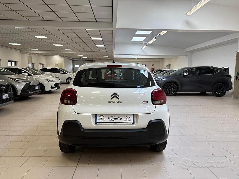 Usata Citroën C3 Feel 75 CV (55 kW) 2018 Bianco Utilitaria