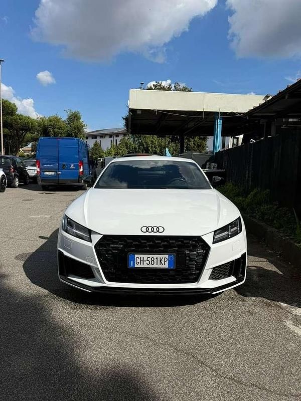 Usata Audi TT S-Line 250 CV (183 kW) 2019 Bianco Coupé