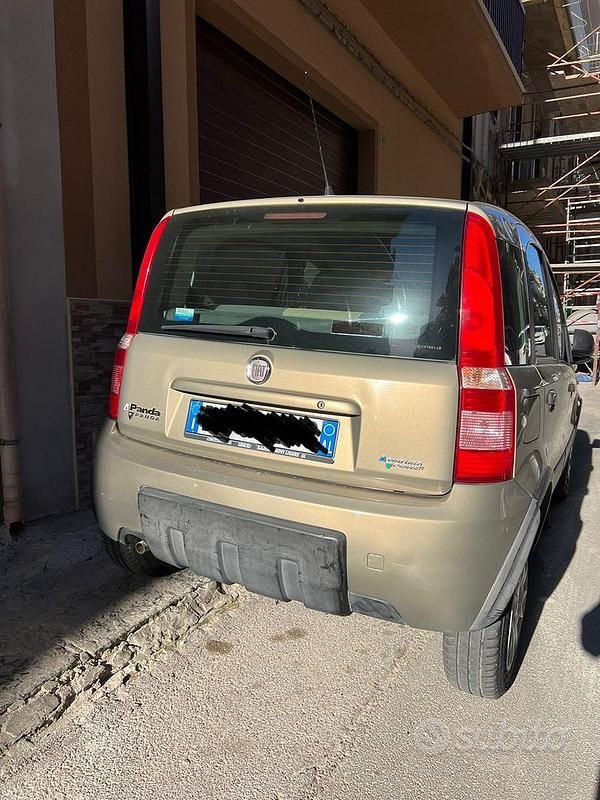 Usata Fiat Panda 77 CV (56 kW) 2008 Marrone Berlina