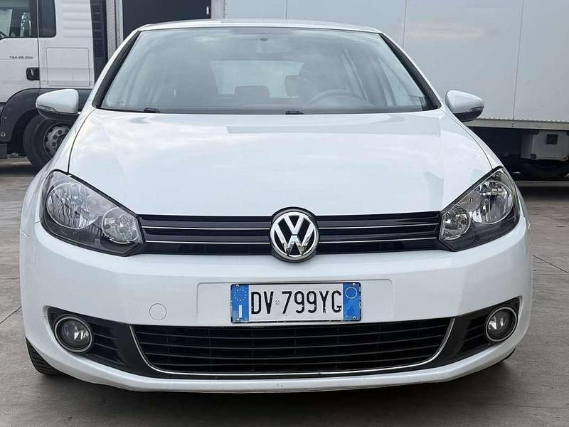 Usata VW Golf VI Highline 122 CV (89 kW) 2009 Bianco Utilitaria