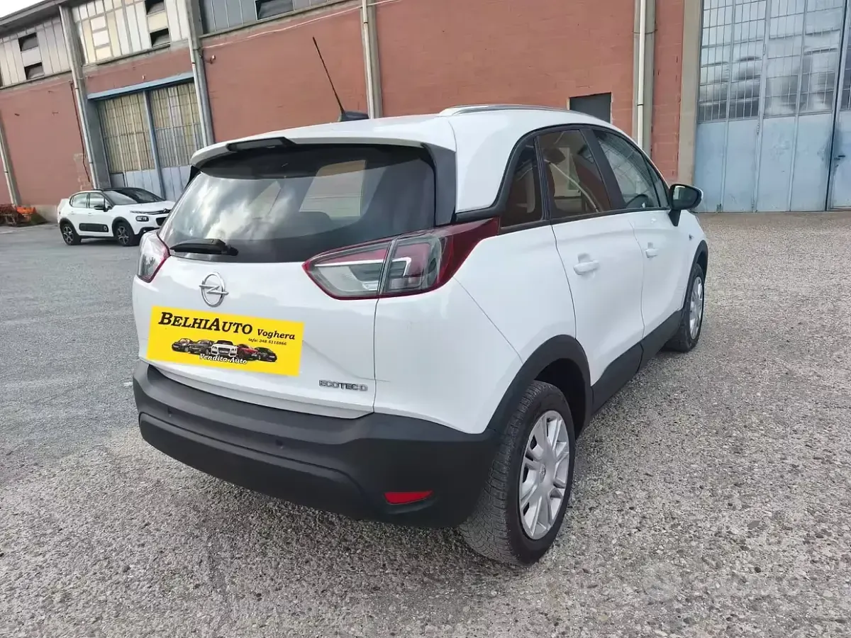 Usata Opel Crossland X 102 CV (75 kW) 2020 Bianco SUV