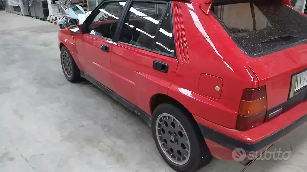Usata Lancia 2000 196 CV (144 kW) 1989 Rosso Berlina
