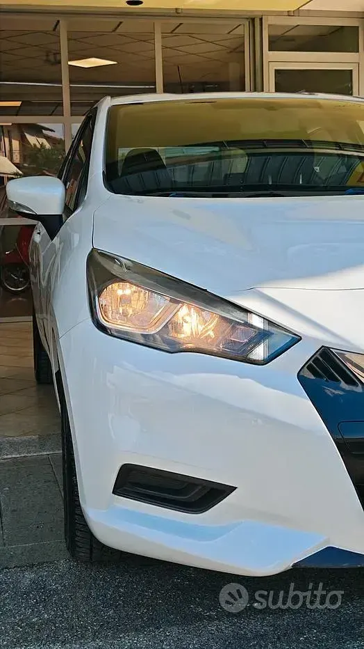 Usata Nissan Micra Visia+ 90 CV (66 kW) 2018 Bianco Utilitaria