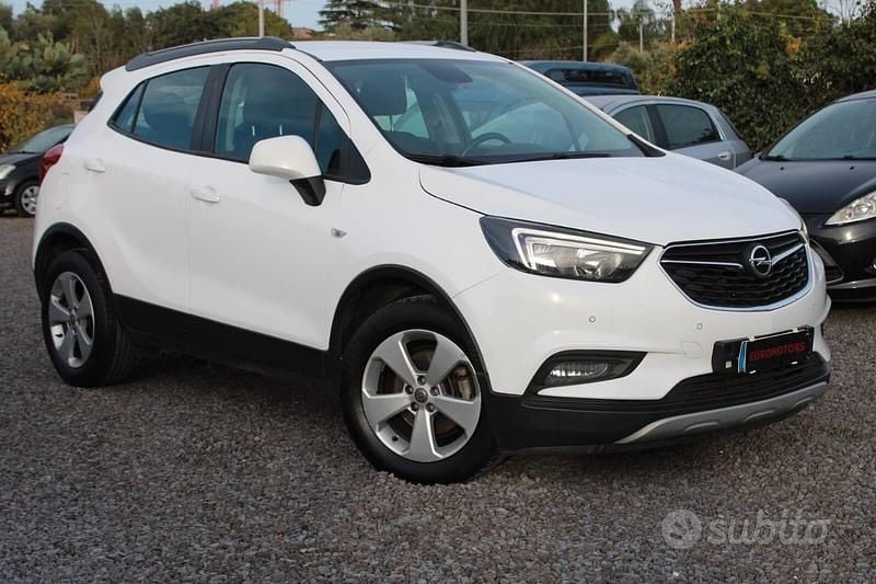 Usata Opel Mokka 110 CV (80 kW) 2018 Bianco SUV