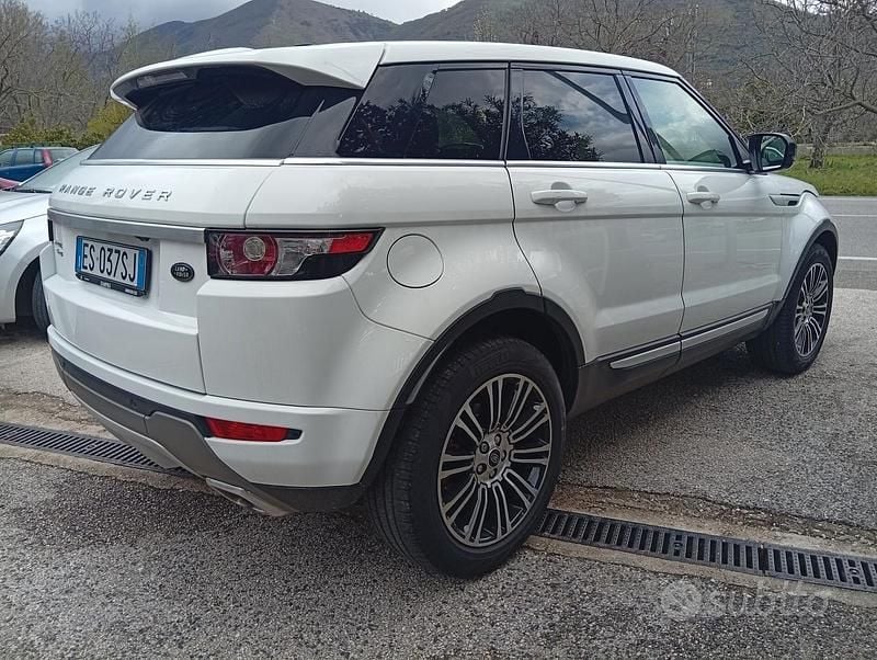 Usata Land Rover Range Rover evoque Dynamic 190 CV (139 kW) 2013 Bianco SUV