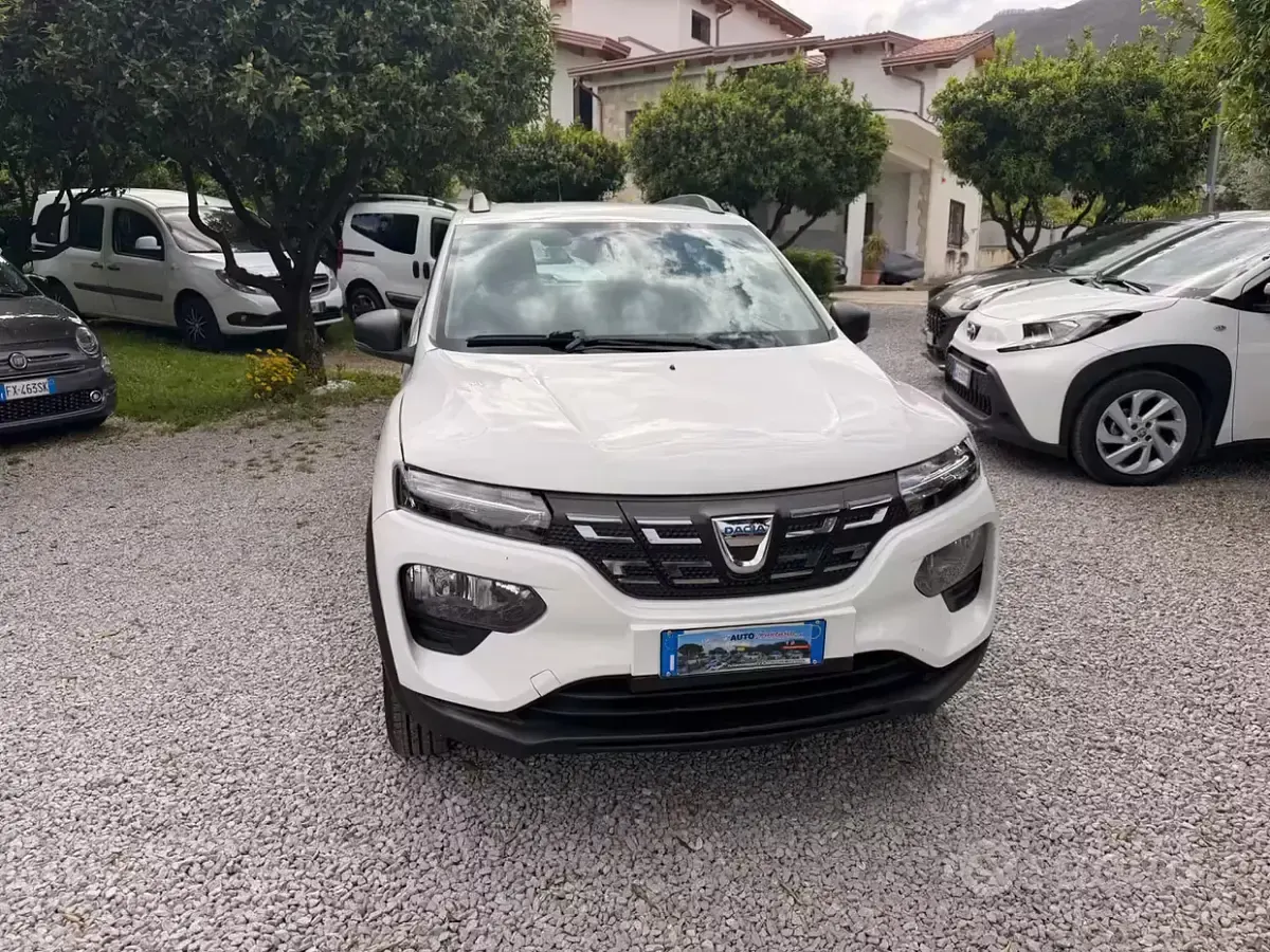Usata Dacia Spring Comfort Plus 18 kW (25 CV) 2021 Bianco Utilitaria