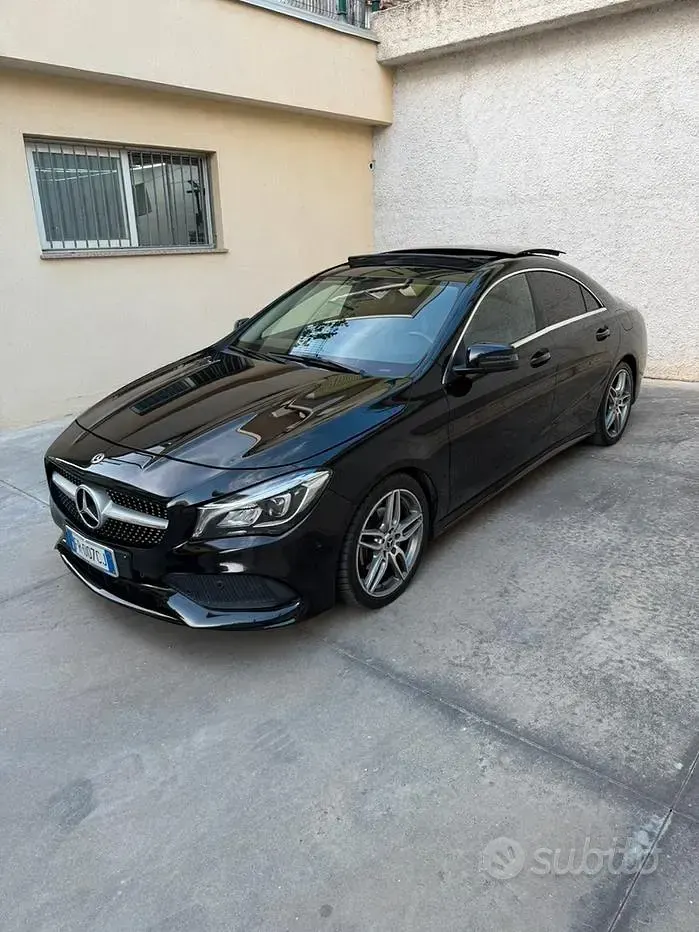 Usata Mercedes CLA180 AMG 109 CV (80 kW) 2017 Nero Berlina