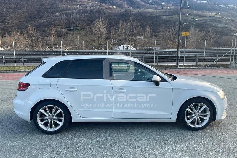 Usata Audi A3 Ambition 149 CV (109 kW) 2013 Bianco Berlina