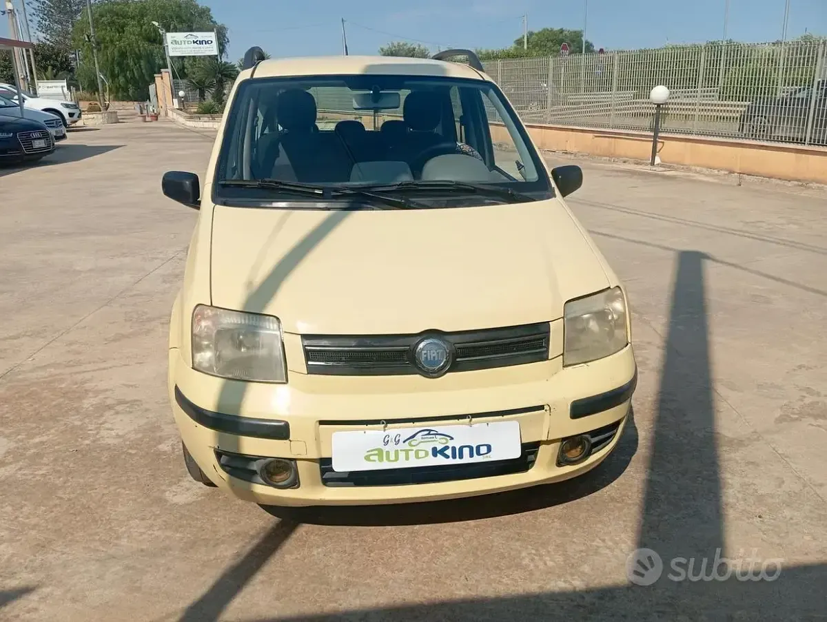Usata Fiat Panda Dynamic 60 CV (44 kW) 2006 Giallo Utilitaria