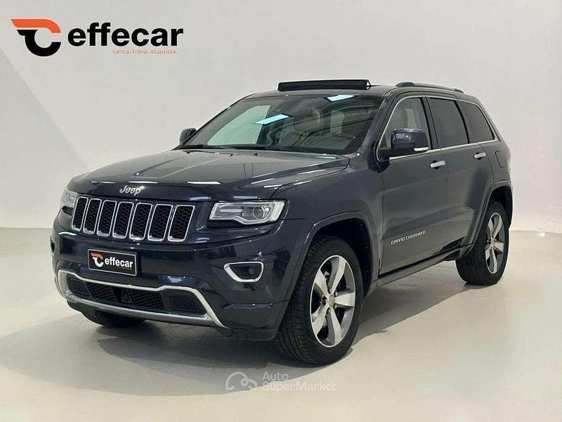Usata Jeep Grand Cherokee Overland 250 CV (183 kW) 2014 Nero SUV
