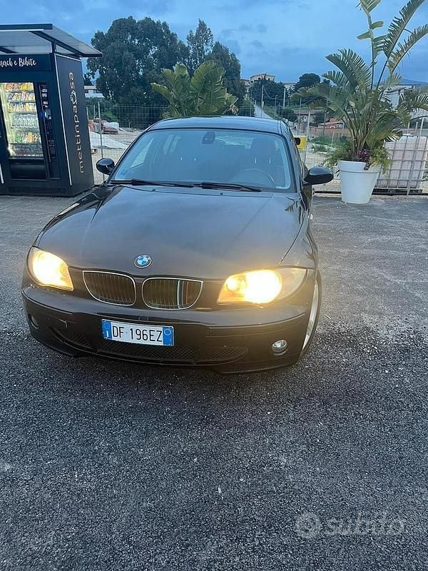 Usata BMW 120 2005 Nero Utilitaria