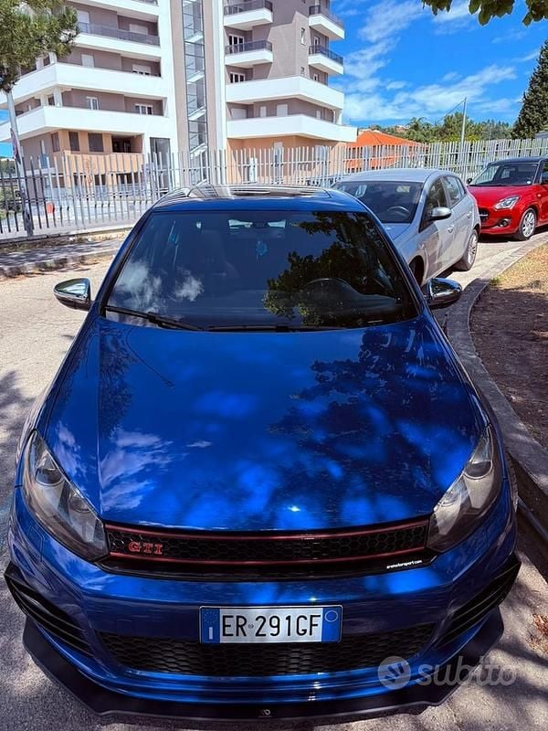 Usata VW Golf VI GTI 2009 Blu Utilitaria