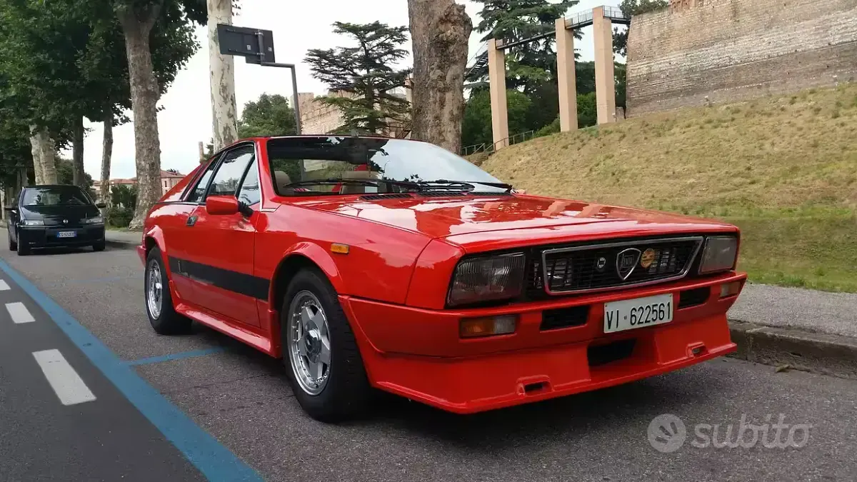 Usata Lancia Beta 1970 Rosso Coupé