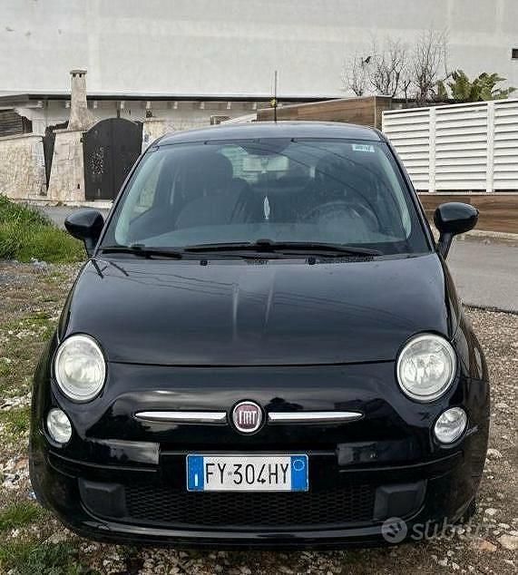 Usata Fiat 500 Lounge 69 CV (50 kW) 2009 Nero Berlina