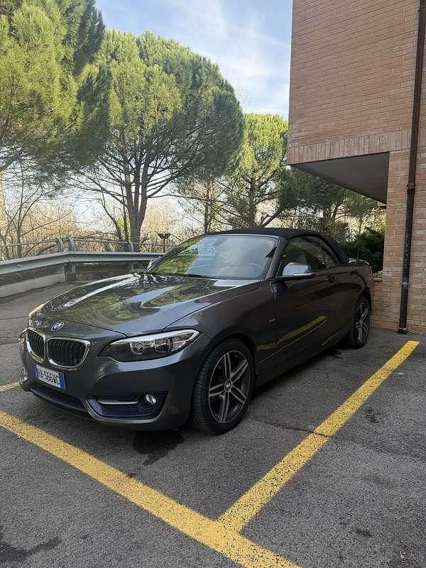 Usata BMW 218 Sport Line 136 CV (100 kW) 2017 Cabrio