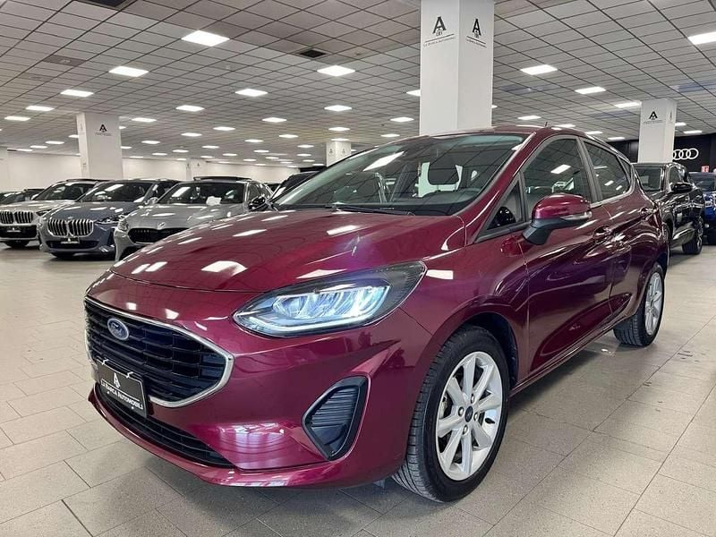 Usata Ford Fiesta Titanium 75 CV (55 kW) 2022 Rosso Utilitaria