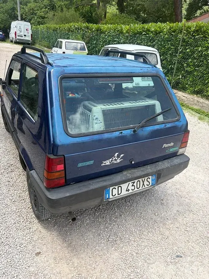 Usata Fiat Panda 54 CV (39 kW) 2003 Blu Utilitaria
