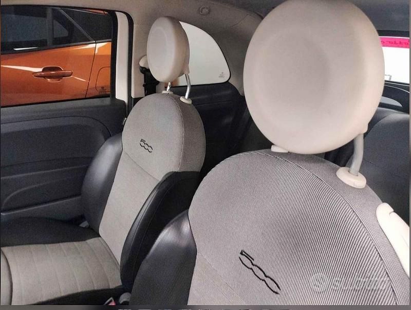 Usata Fiat 500 69 CV (50 kW) 2012 Bianco Cabrio