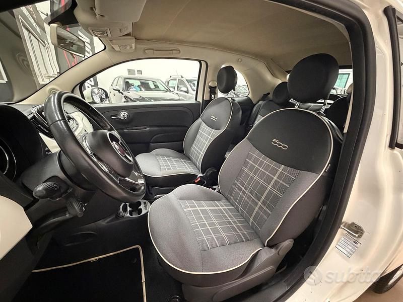 Usata Fiat 500C Lounge 69 CV (50 kW) 2017 Bianco Cabrio