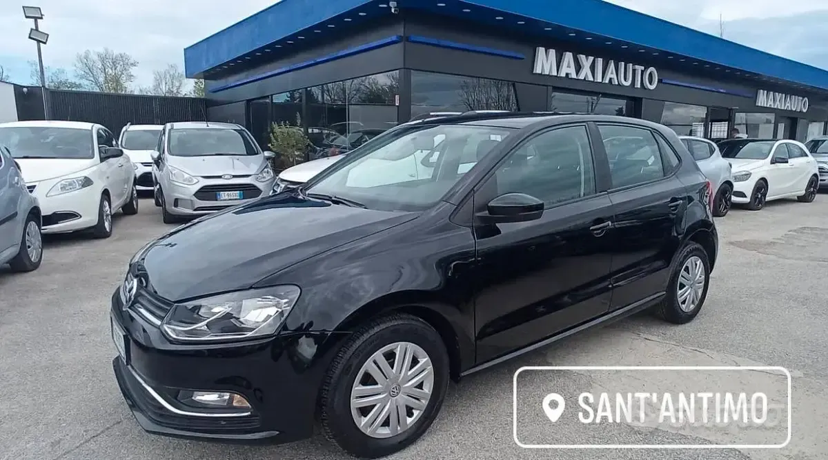 Usata VW Polo 75 CV (55 kW) 2016 Nero Berlina