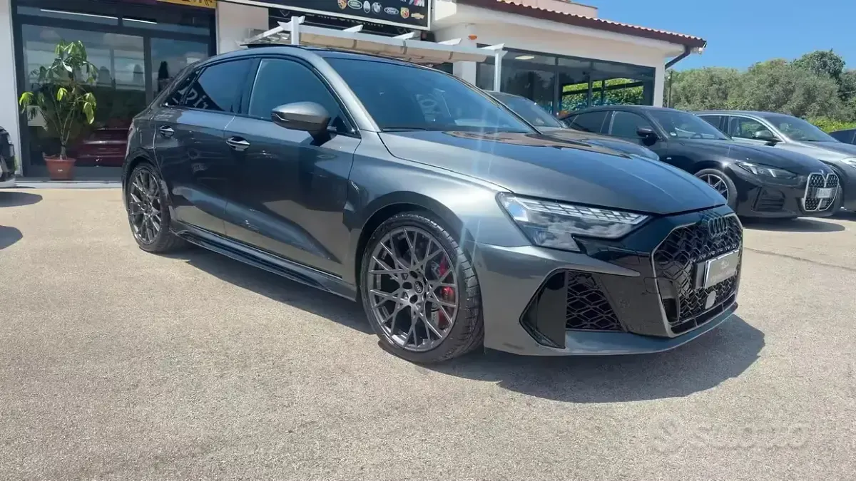 Usata Audi RS3 400 CV (294 kW) 2025 Grigio Berlina