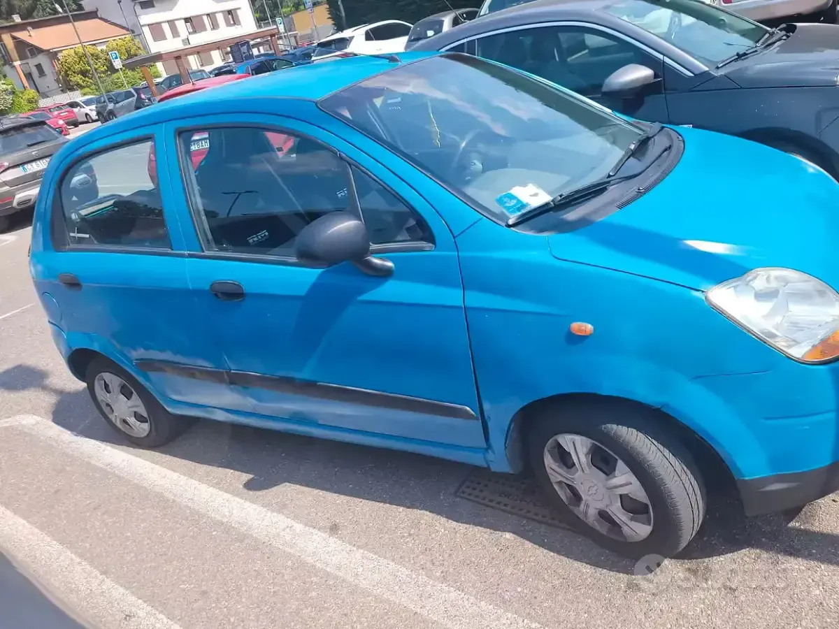 Usata Chevrolet Matiz 52 CV (38 kW) 2007 Blu Utilitaria