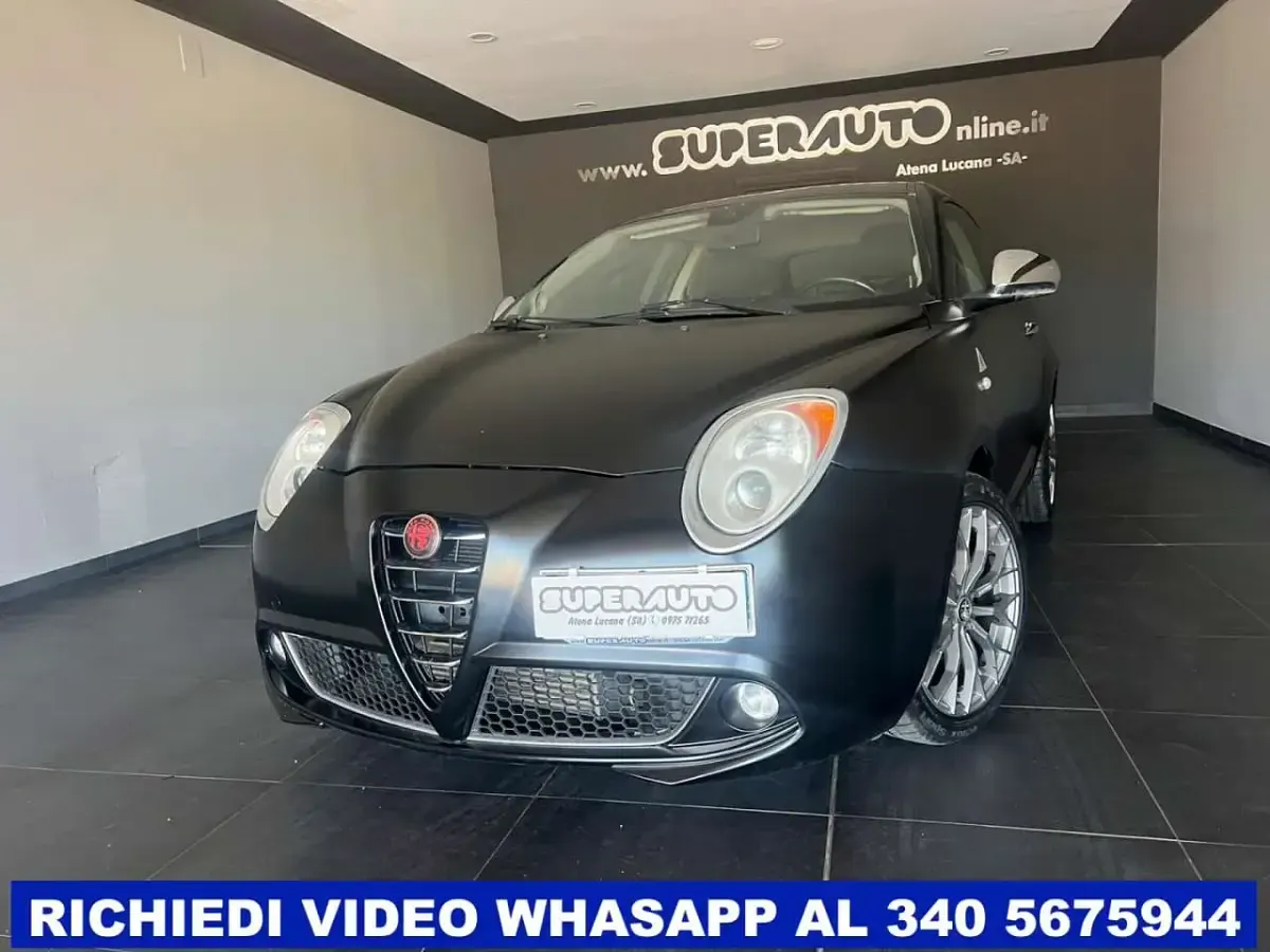 Usata Alfa Romeo MiTo Distinctive 85 CV (62 kW) 2014 Nero Utilitaria