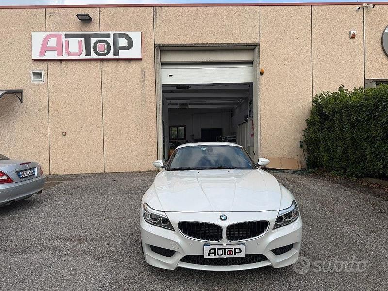 Begagnad BMW Z4 Efficient Dynamics 245 HK (180 kW) 2013 Vit Cab