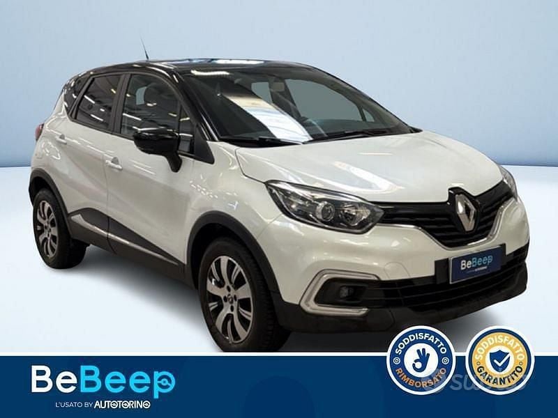 Usata Renault Captur 90 CV (66 kW) 2018 Bianco pastello SUV
