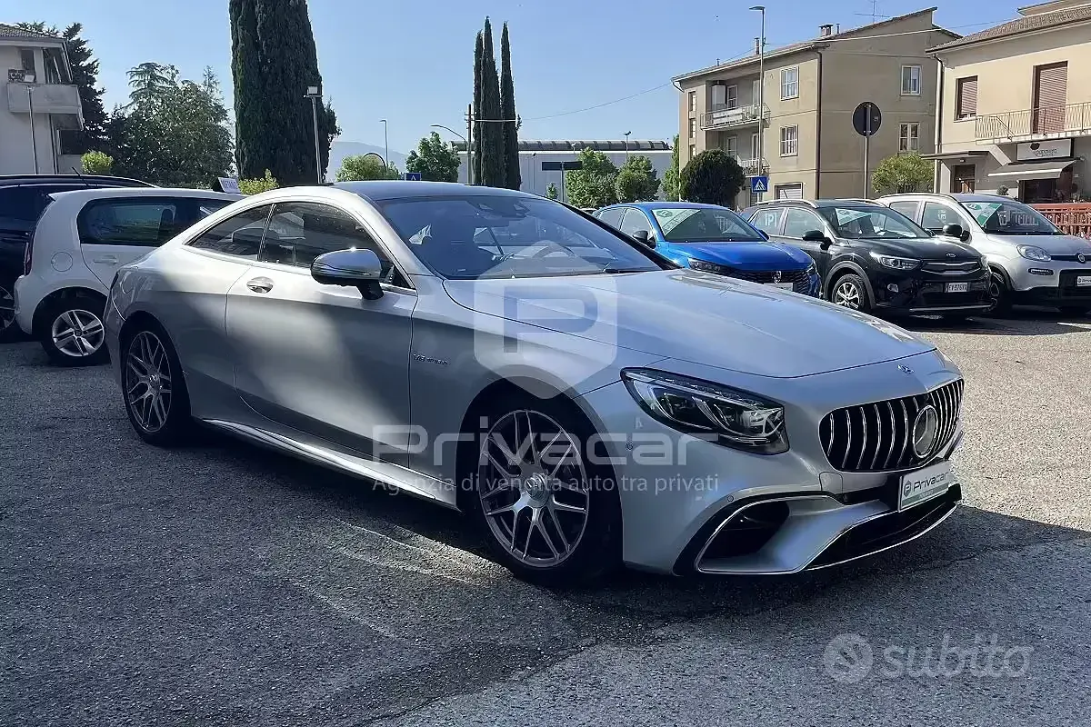 Usata Mercedes S63 AMG AMG 612 CV (450 kW) 2019 Grigio Coupé