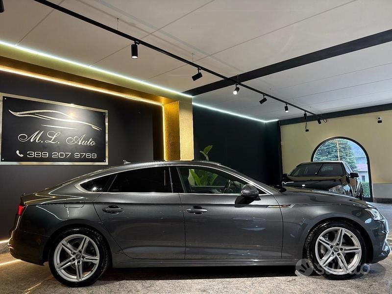 Usata Audi A5 S-Line 190 CV (139 kW) 2018 Grigio Coupé